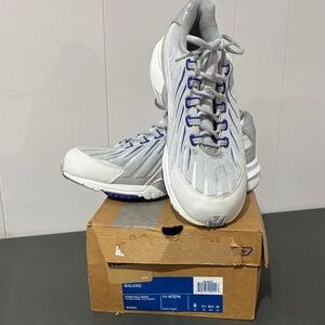 Gray and White Walking Sneakers size 8 women’s